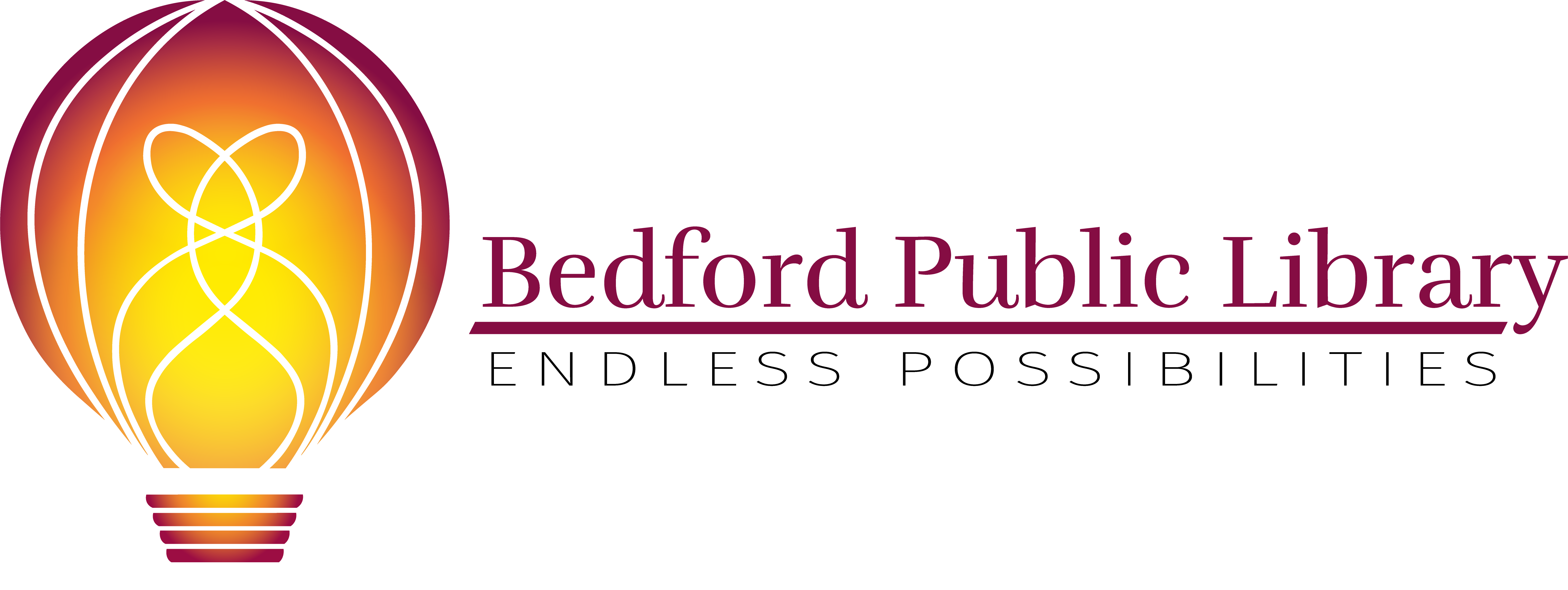 Homepage of Bedford Public Library