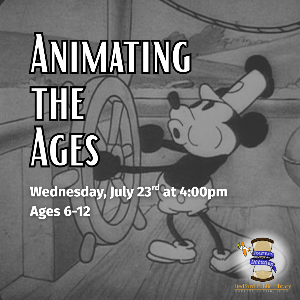 An old black n white image of Steamboat Willie