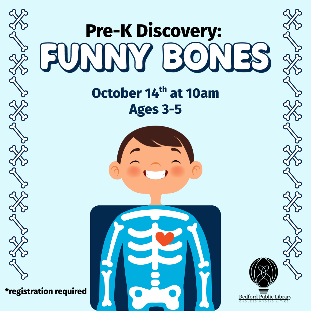 A smiling kid behind an x-ray that shows his skeleton/bones and heart. 